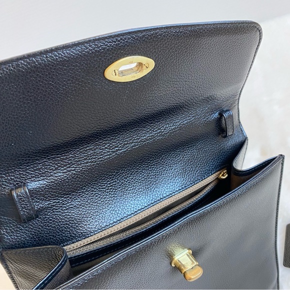 Coach Vintage Madison Biltmore Medium Top Handle Bag 4417 Black - Picture 8 of 14